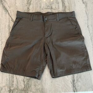 Weatherproof shorts.